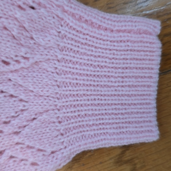 JUMPING BEANS BRAND TODDLER GIRLS PINK FRONT BUTTON CARDIGAN SIZE 2T - Picture 7 of 10